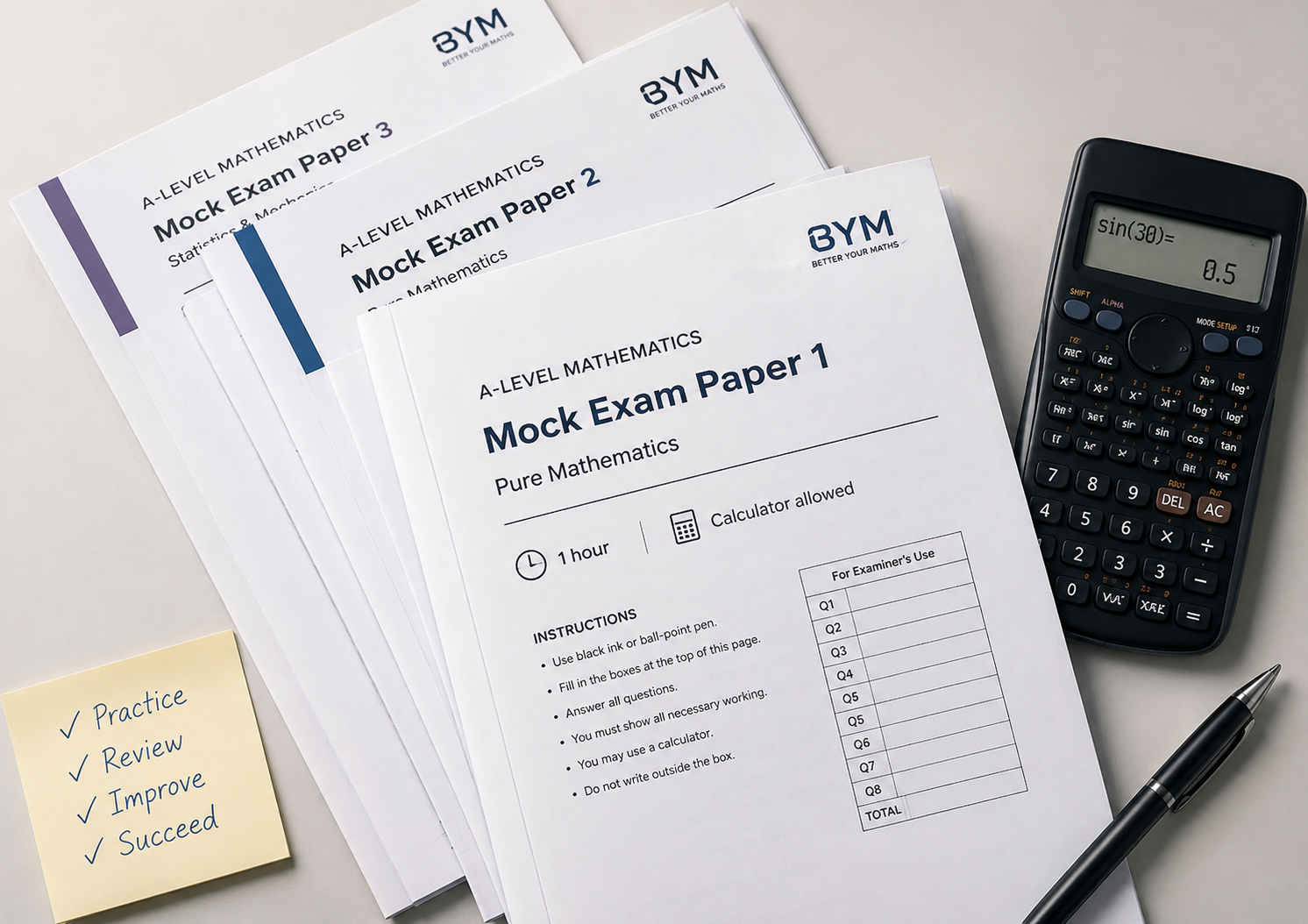 exam packs